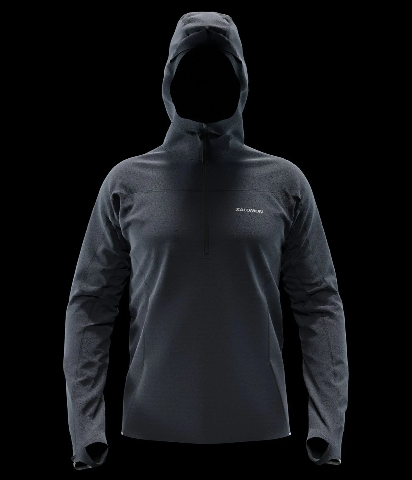 SENSE AERO HYBRID HALF ZIP HOOD - Image 3