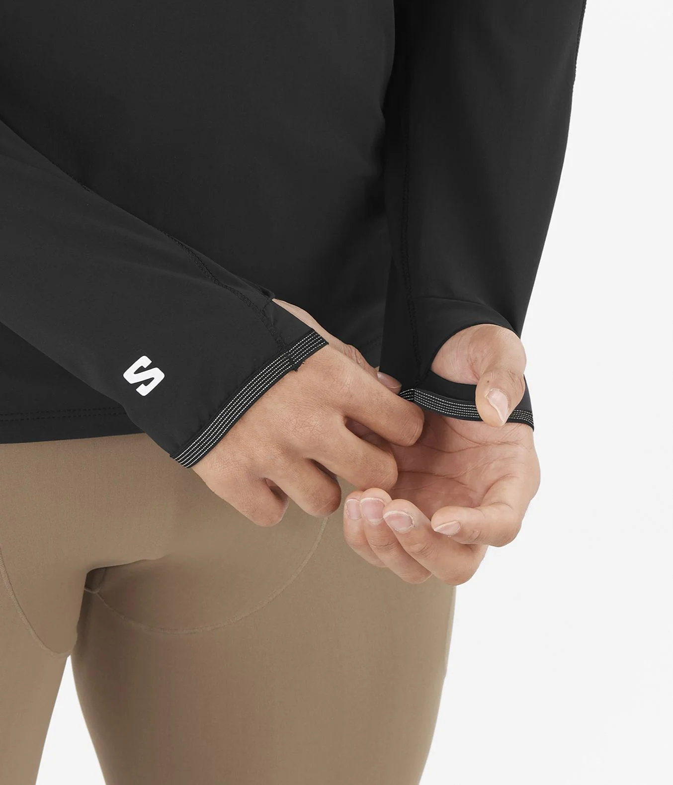 SENSE AERO HYBRID HALF ZIP HOOD - Image 8
