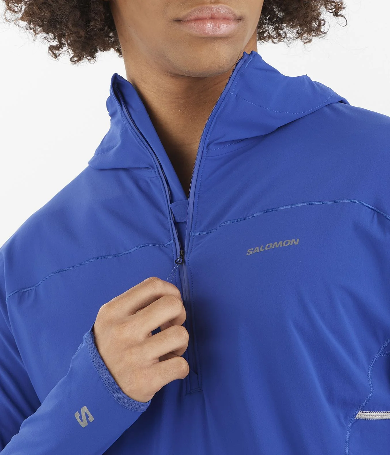 SENSE AERO HYBRID HALF ZIP HOOD - Image 5