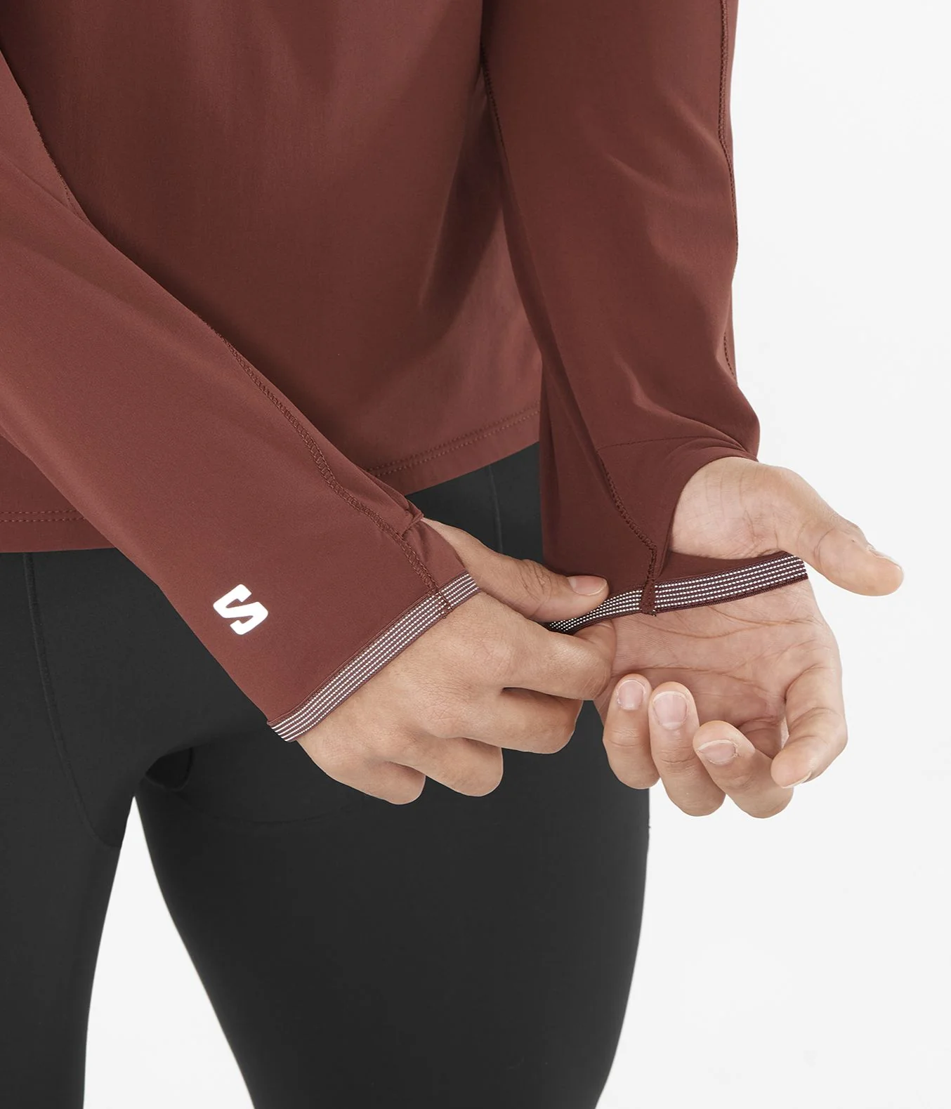 SENSE AERO HYBRID HALF ZIP HOOD - Image 6
